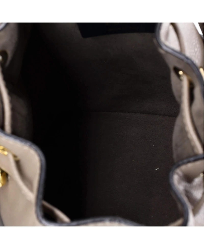 Pre-Owned Fendi Mini Mon Tresor Bucket Bag Leather