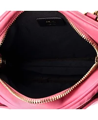 Pre-Owned Fendi Upside Down Bag Zucca Embossed Leather