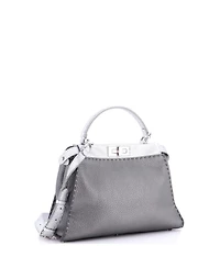 Pre-Owned Fendi Medium Selleria Peekaboo Bag Leather