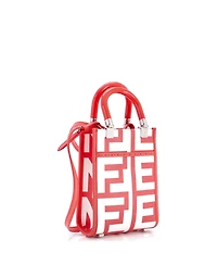 Pre-Owned Fendi Mini x Marc Jacobs Sunshine Shopper Tote Printed Leather