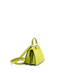 Pre-Owned Fendi Petite Peekaboo ISeeU Bag Leather