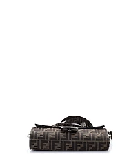 Pre-Owned Fendi x Frgmt Foldable Baguette Bag Zucca Canvas