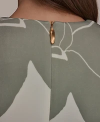 Donna Karan New York Women's V-Neck Sheath Dress