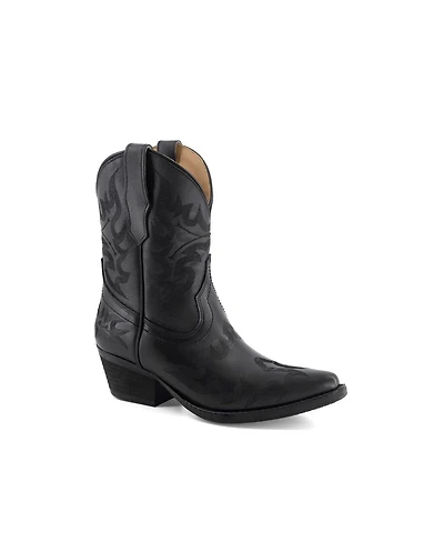 Forastero Women's Western Leather Booties