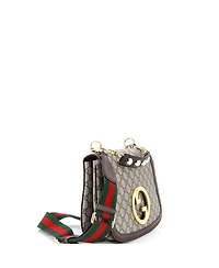 Pre-Owned Gucci Medium Blondie Nm Top Handle Bag Gg Coated Canvas