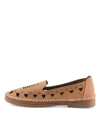 Spring Step Anoura Women s Leather Slip-on with Laser-cut Style and Comfort