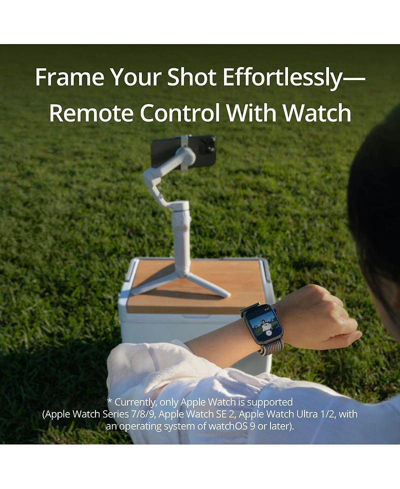 Dji Osmo Mobile 6 3-Axis Foldable Smartphone Gimbal Stabilizer Bundle with Multi-Device Shoulder Bag, Complete Optics Care and Cleaning Kit, Smart