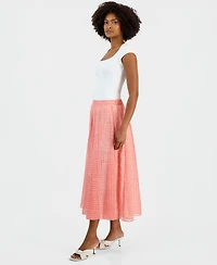 Vince Camuto Women's Pull-On Pleated-Waist Skirt