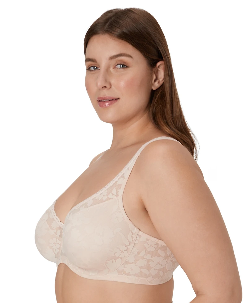 Bali Passion for Comfort Smooth Lace Underwire Bra DF6590