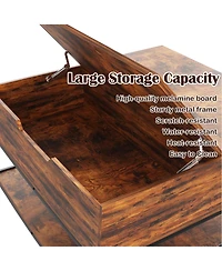 Rainsken Flip-Top Coffee Table