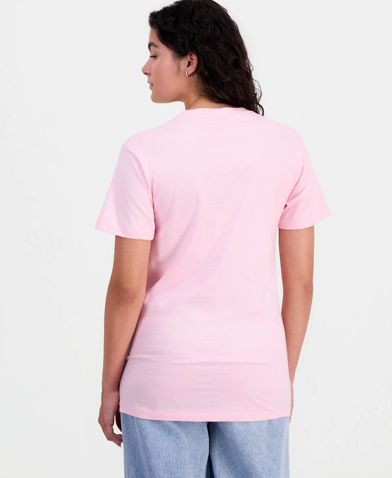 Rebellious One Juniors' Surfing Club Cotton Boyfriend T-Shirt