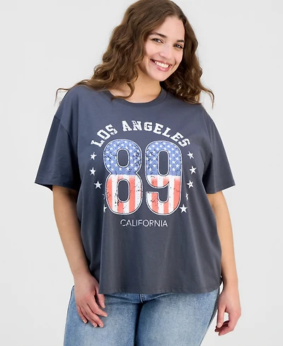 Rebellious One Trendy Plus Los Angeles 89 Short-Sleeve Tee