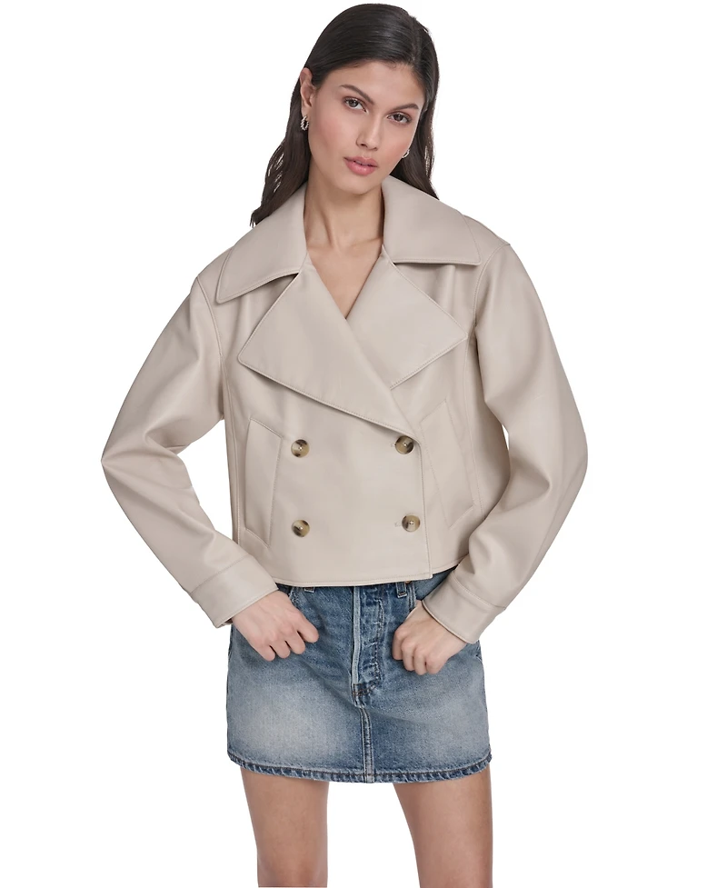 Levi's Women's Spread Collar Button-Front Jacket