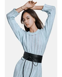 Victoria Hyde London Women's Wide Sash Belt Karis