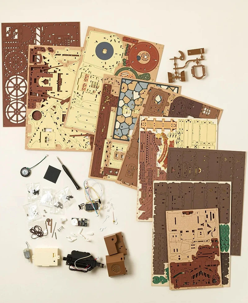 Uncommon Goods Diy Wooden Working Cuckoo Clock Build Kit