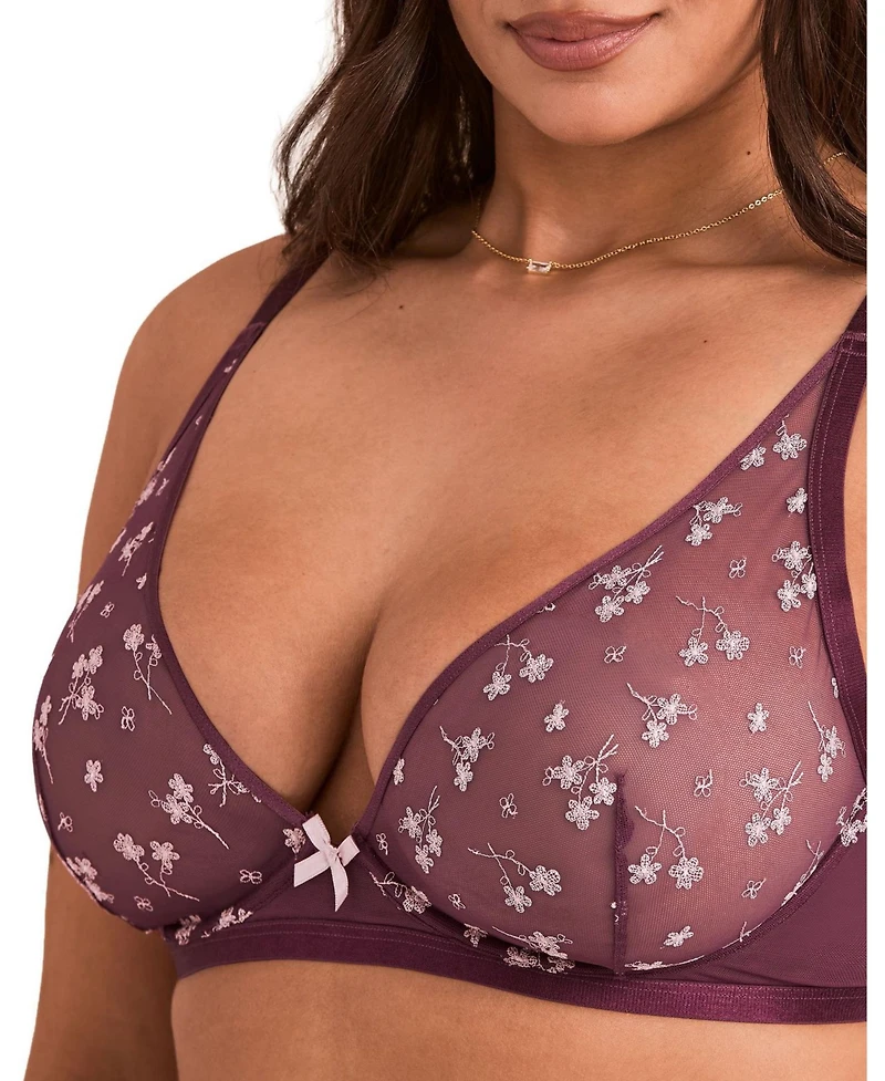 Adore Me Women's Clementin Unlined Plunge Bra