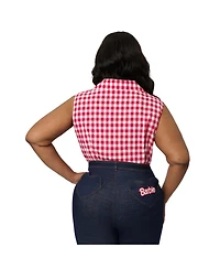 Unique Vintage Plus Size 1950s Commuter Set Collar Blouse