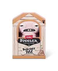 Fuggler Butt Ugly Pets Uncladimir Tootin Hairless Rat Pink Funny Ugly Monster Plush Toy 9 Inch