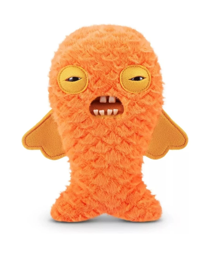 Zuru Fuggler Butt Ugly Pets CodFather Orange Funny Ugly Monster Plush Toy 9 Inch