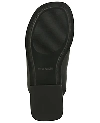 Steve Madden Women's Split Toe Slip-On Flat Sandals