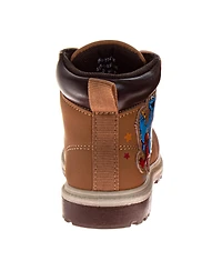 Sesame Street Toddler Elmo and Cookie Monster Toddler' Lace Up Boots