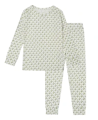 Motette Toddler Girls Lavender Lane Bamboo Pajama Set