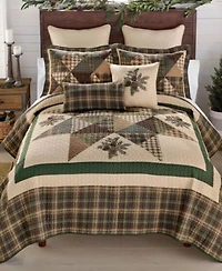 Donna Sharp Pine Star Cotton 3 Pc. Quilt Sets