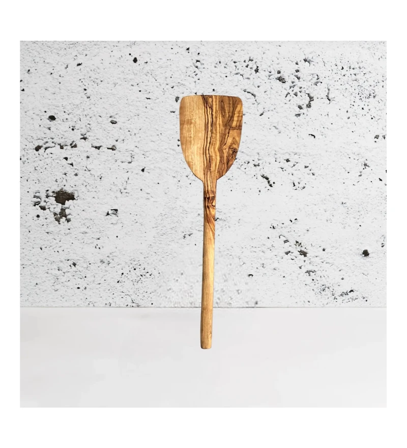 Gharyan Stoneware, Olive Wood Pancake Spatula