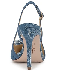 Jessica Simpson Women's Pilitia Floral Slingback Pumps