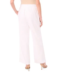 CeCe Women's Wide-Leg Pull-On Pants