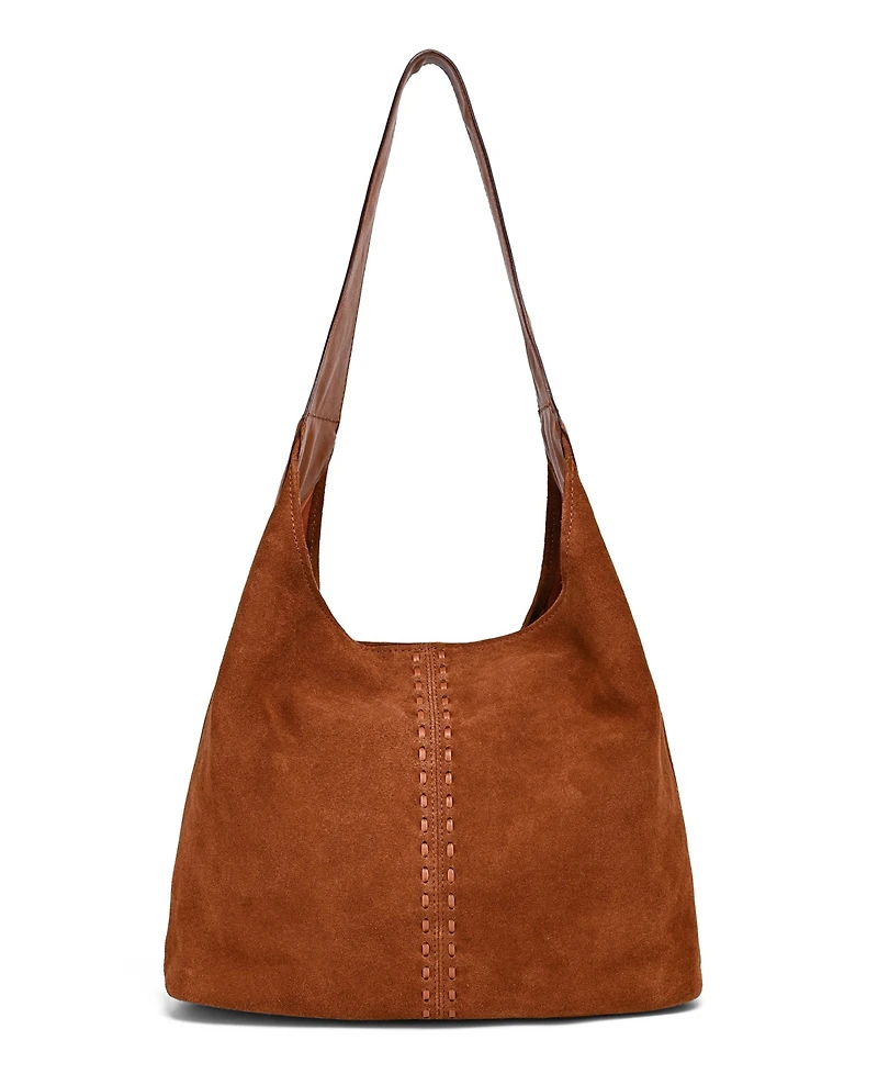 Old Trend Hydrangea Medium Hobo Bag
