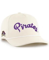 '47 Brand Men's Natural Ecu Pirates Powder Purple Hitch Adjustable Hat