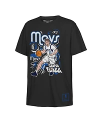 Mitchell & Ness Big Boys and Girls Cooper Flagg Black Dallas Mavericks Chalked Up Player Name Number T-Shirt
