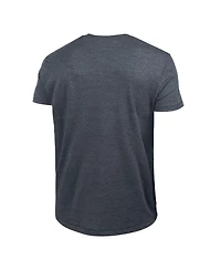 Champion Men's Navy Detroit Tigers Cooperstown Logo Tri-Blend T-Shirt