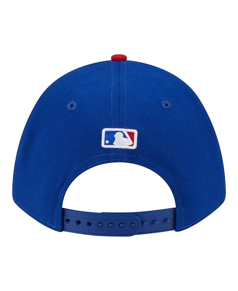 New Era Men's White/Royal Chicago Cubs 150th Anniversary 9FORTY M-Crown Adjustable Hat