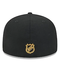 New Era Men's Black Boston Bruins Core 59FIFTY Fitted Hat