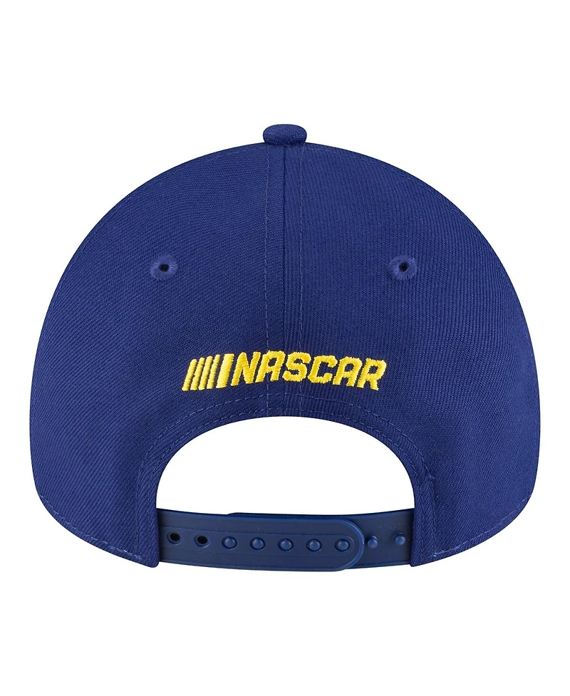 New Era Men's Blue Nascar Sunoco 9FORTY A-Frame Adjustable Hat