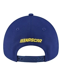 New Era Men's Blue Nascar Sunoco 9FORTY A-Frame Adjustable Hat