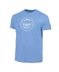 Champion Men's Light Blue Chicago Cubs Tri-Blend T-Shirt