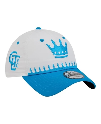 New Era Men's White Charlotte Fc 2026 Jersey Hook 9TWENTY Adjustable Hat