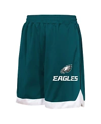 Outerstuff Big Boys and Girls Midnight Green Philadelphia Eagles All Star Mesh Shorts