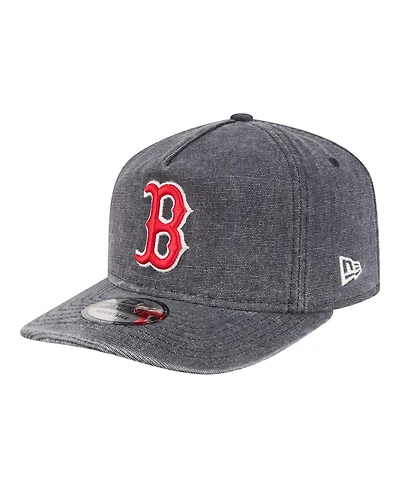 New Era Men's Navy Heather Boston Red Sox Denim Classic 19TWENTY Adjustable Hat
