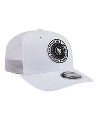 New Era Men's White San Francisco Giants 2026 Spring Training Fan Pack 9SEVENTY Adjustable Trucker Hat