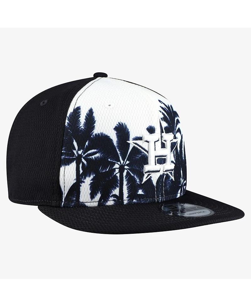 New Era Men's Navy Houston Astros 2026 Spring Training Fan Pack Grow 9FIFTY Snapback Hat