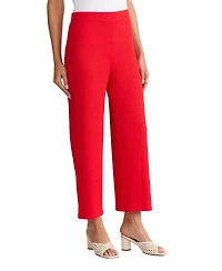 Jones New York Petite Pull-On Wide-Leg Pants