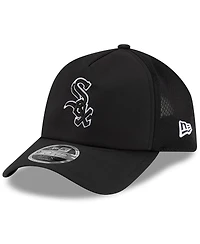 New Era Men's Chicago White Sox 2026 Batting Practice Apex 9FORTY Adjustable Trucker Hat