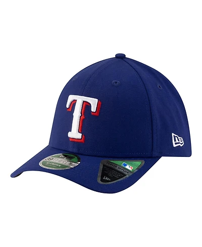 New Era Men's Royal Texas Rangers Player Replica 39THIRTY M-Crown Flex Hat