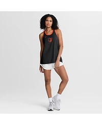 Nike Women's Black Baltimore Orioles Tri-Blend Dri-fit Racerback Tank Top