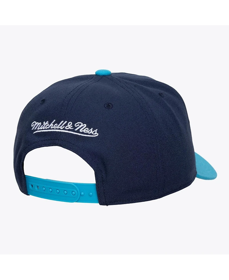 Mitchell & Ness Men's Navy Golden State Warriors Hardwood Classics Legendary Away Pro-Pinch Adjustable Hat