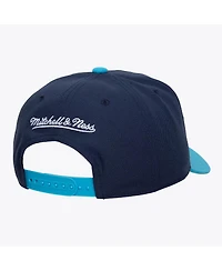 Mitchell & Ness Men's Navy Golden State Warriors Hardwood Classics Legendary Away Pro-Pinch Adjustable Hat